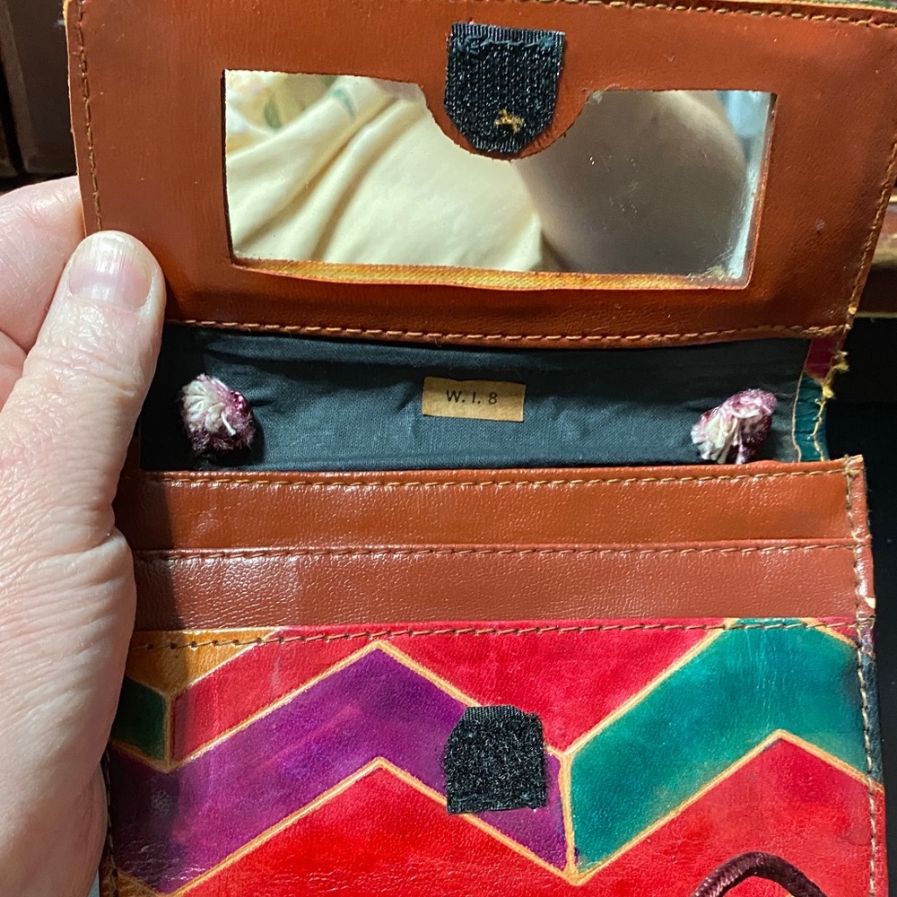 Vintage Mediterranean Trading Company Crossbody leather bag - Picture 8 of 16